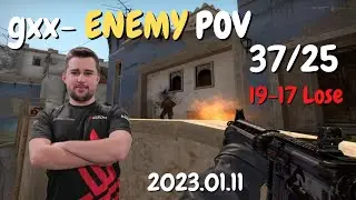 BNE gxx- 37/25 ENEMY POV | Faceit FPL Europe | Mirage | CS:GO POV & HIGHLIGHTS | 2023.01.11