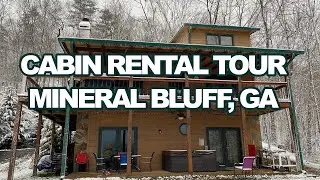 FULL Cabin Tour in Mineral Bluff, Georgia | Blue Ridge Mountains Rental Home For Large Families