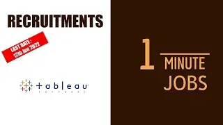 Tableau Recruitment USA
