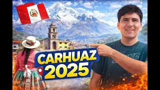 Carhuaz 2025 - del Departamento de Ancash - Perú. / Campo Santo Yungay / Huascarán de lejos