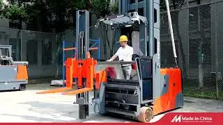 Man up Three way forklift（VNA Forklift）