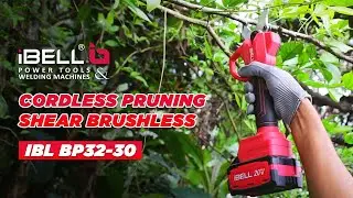 iBELL BP 32-30  Cordless Pruning Shears | Effortless Tree & Branch Cutting Machine| Garden scissors