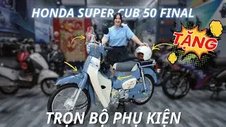 Sắm Cub 50 Final Edition Custom Phụ Kiện Vi Vu Tết 2026 Cả Nh&agrave; Ơi, Cub Shop Giao To&agrave;n Quốc Nha