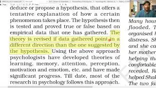 Psychology as a natural science and social science Revision