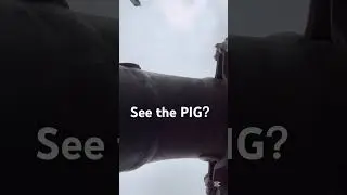 Do you see or heard the PIG being sent through the pipe? #calgary #alberta #oilfields