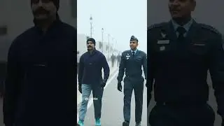 Indian Air Force Squadron Leader during Parade Rehearsals 2024 #airforce #indianairforce #iaf