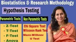 Parametric and Non Parametric Test (Chi Square, T test, F test) #biostatistics #chisquaretest