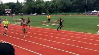 St Louis Heat Track Club 100M 11-12 yr Kayla