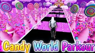 Candy World 🍭 Parkour Challenge | Free Fire New Parkour Map 🍬 #candyworld 