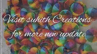 Multicolored silk thread jhumka | Rainbow jhumka | Suhith Creations