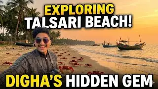 Talsari Beach Digha 🌊 | Exploring West Bengal’s Hidden Gem (Must Visit!) #vlog 