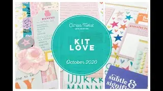 October 2020 FLOURISH Life Crafted Kit Unboxing