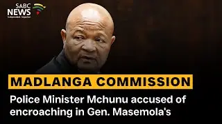 Madlanga Commission | Police Minister Mchunu accused of encroaching in Gen. Masemola's territory