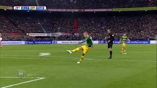 De goal van Lex Immers tegen Feyenoord