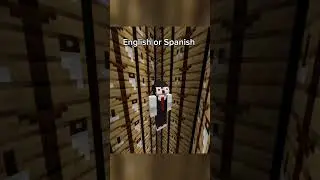 English or Spanish #shorts #minecraft #games