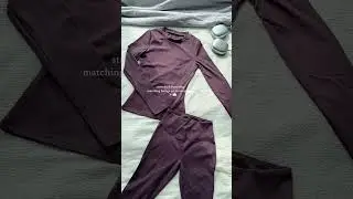 So comfy & snatched at the same time! Perfect gym or lounge set! #gymset
