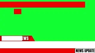 Graphics News frem || Green Screen free News Frem