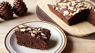 Rich Hot Chocolate Cake Recipe (Naturally Sweetened) | The Sweetest Journey