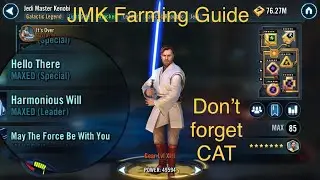 Jedi Master Kenobi Farming Guide - SWGOH