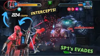 3* RANK 1 GUILLOTINE 2099 Vs. 6* RANK 3 APOCALYPSE (FULL LIGHT INTERCEPTS)
