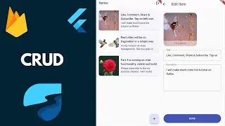 Flutter firebase crud using riverpod state management - Part 1. Add and edit in single code.