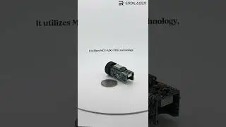 1200m laser rangefinder module for UAVs