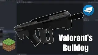 Speed Modeling | Valorant Bulldog | Blockbench