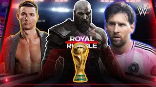 1. &ldquo;Messi vs Ronaldo in WWE 2K25 🔥 Kratos the Referee! | Epic Battle LIVE&rdquo;