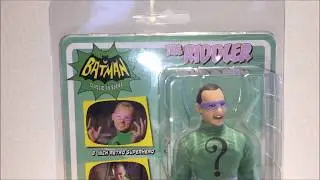 Batman Classic TV Series Figures Toy Co Retro Cloth Riddler Action Figure Review