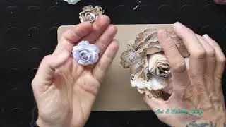 Fustella Sizzix n. 659441 - Tattered Floral die - Tutorial #2