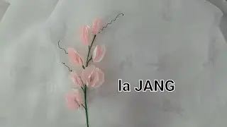 스위트피 만들기 | How to make Sweet pea with Crepe paper