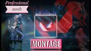Professional NOOB VALORANT Montage || PART - 2 ||  Apsara Rani ||