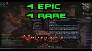 Neverwinter | LOCKBOX OPENING : 82 keys 4 rare 4 epic rewards | MOD12 | PC PS4 XBOX