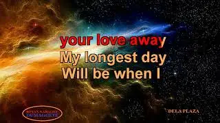 Don't Give Your Love Away   Jack Jones Karaoke