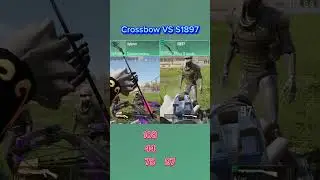 Crossbow VS S1897 #pubg_new_state