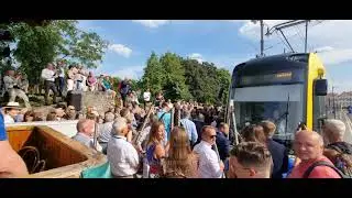 Otwarcie nowej trasy tramwajowej w Toruniu