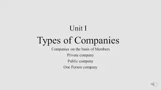Types of Companies | On the basis of Members | Public  | Private | OPC | Corporate Law