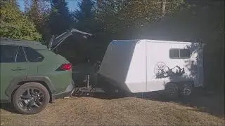 TOYOTA SHOWDOWN! 4RUNNER VS RAV4 Trail towing my trailer. What you need to know.