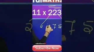 Multiply Any no. with 111 Approach #viralmaths #adda247 #navneetsir #mathsbynaveensir #mathshorts
