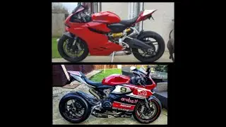 Custom Ducati Panigale V2 899 959 With 1199 1299 1st UK Single Swingarm Conversion Termignoni
