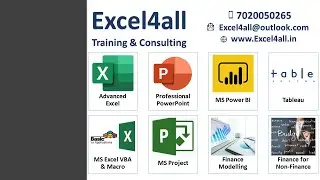 Excel4all  Power BI Training  Day 4