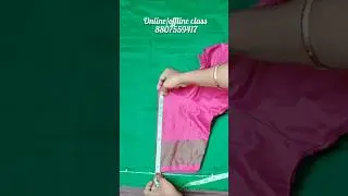 aari work blouse sleeve marking tips for beginners #tailoring #aaribusiness  #blouse #sewing