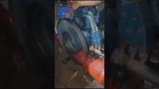 high pressure air compressor puma 30/120 working test original paint