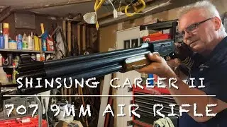 Пневматическая винтовка Shinsung Career II 707 Ultra, 357 (9 мм) с рычажным механизмом PCP, первы...