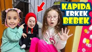 KAPIDA TERK EDİLMİŞ ERKEK BEBEK BULDUK !! BU BEBEGİN BIYIKLARI &Ccedil;IKMIŞ BAHAR BANU ALYA ASEL MİRA !! 