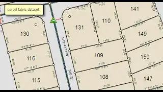 ArcGIS Parcel Fabric Editing (Using Control Points)