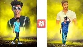 Kinemaster Double Exposure Effect Photo Editing | Kinemaster Photo Editing || in Telugu