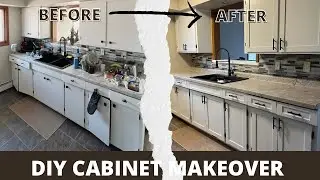DIY Kitchen Cabinet Makeover: Transforming Old Cabinets into Shaker Style