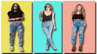 How to Style Ripped Mom Jeans?