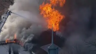 Mayor calls fire at abandoned north Houston church a 'wake-up call' as TxDOT plans demolition